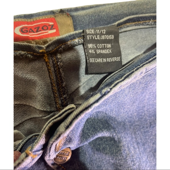 Retro Vintage Bell Bottom Jeans size 11/12 - Picture 5 of 7